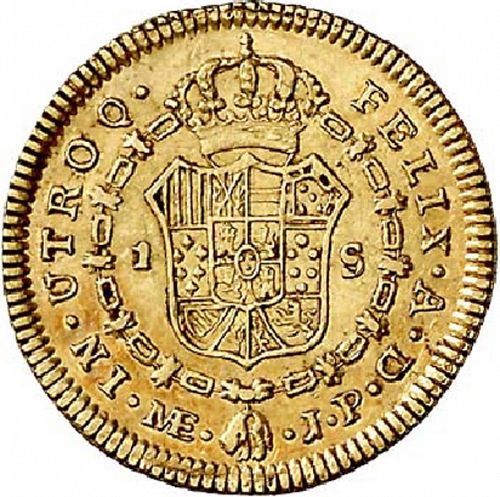 1 Escudo Reverse Image minted in SPAIN in 1812JP (1808-33  -  FERNANDO VII)  - The Coin Database