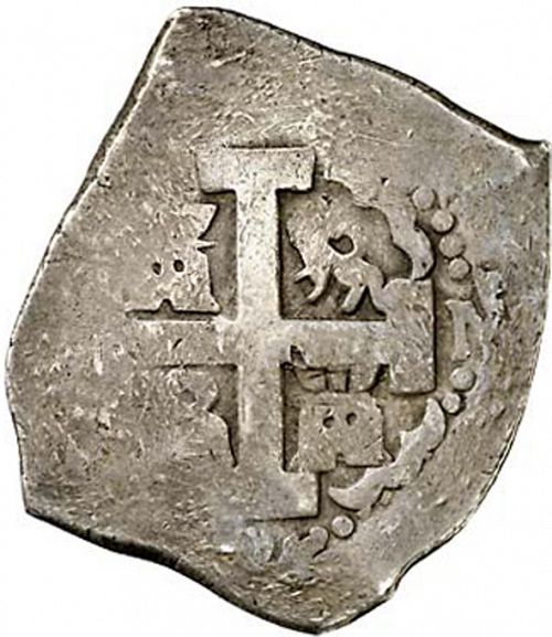 8 Reales Reverse Image minted in SPAIN in 1726M (1724  -  LUIS I)  - The Coin Database