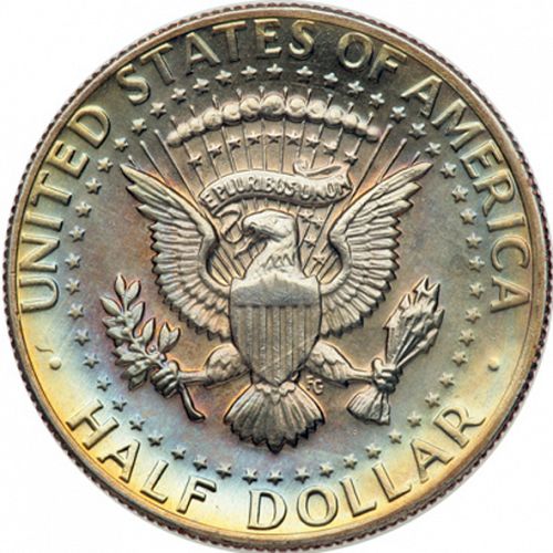 50 cent Reverse Image minted in UNITED STATES in 1973D (Kennedy)  - The Coin Database